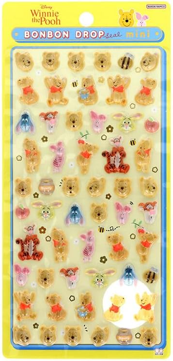 楽天市場】サンスター文具 ディズニー シール 立体 ボンボンドロップ