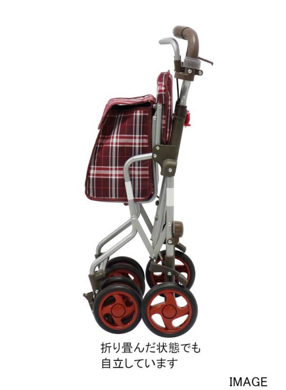 楽天市場】島製作所 コンパクトシルバーカー モート 花柄BK : office