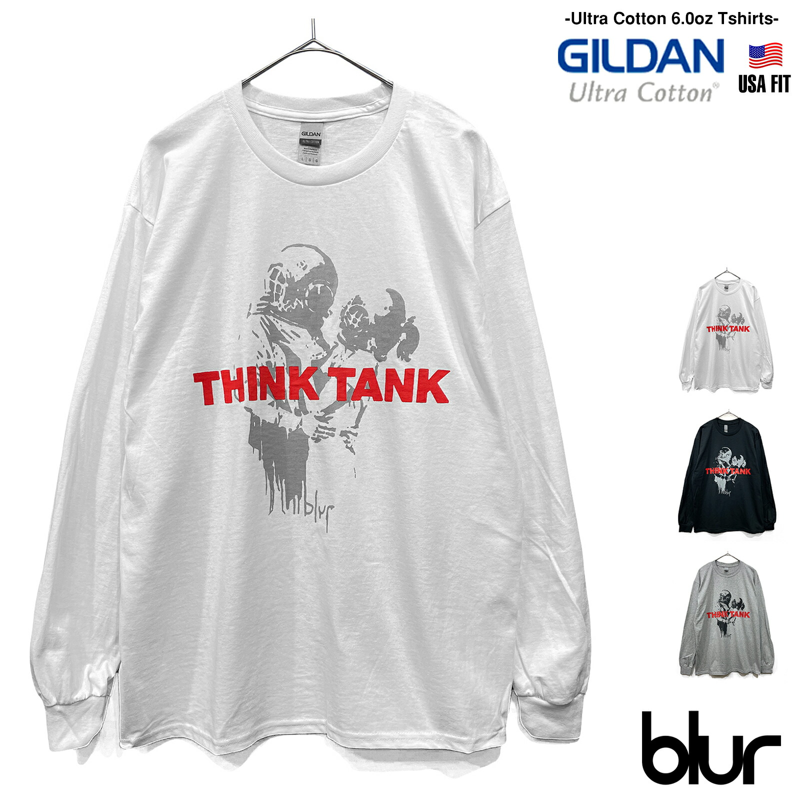 楽天市場】blur「THINK TANK」【BANKSY】ブラー シンクタンク