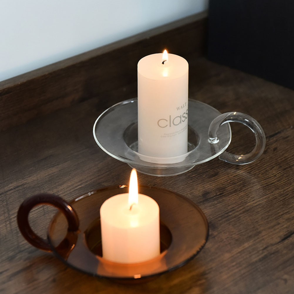 楽天市場】キャンドルホルダー ガラス 皿の通販