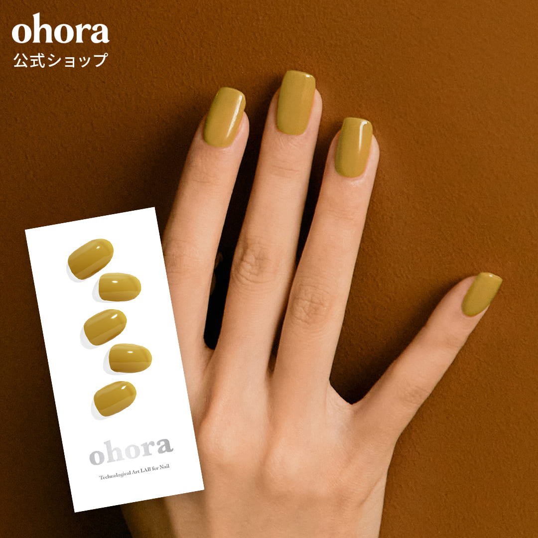 ohora オホーラ　P MINUET 黄3金ラメ ND-