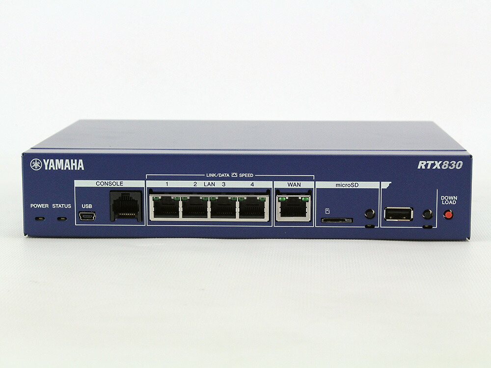 楽天市場】【送料無料】 YAMAHA / ヤマハ RTX830 ギガアクセスVPN