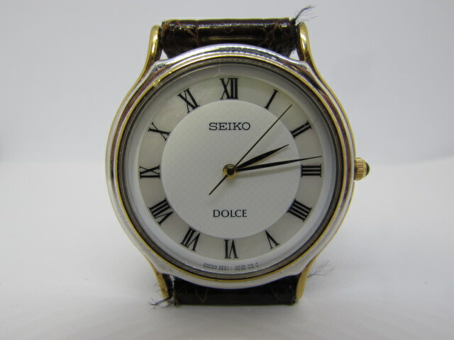 楽天市場】SEIKO(セイコー） DOLCE(ドルチェ）メンズ時計 5E61-0A20