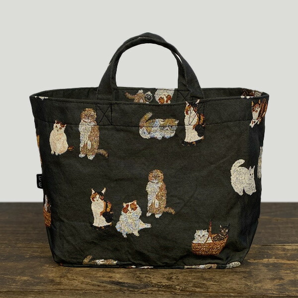 楽天市場】松尾ミユキ ボート アンド トート Cats【メール便選択で送料