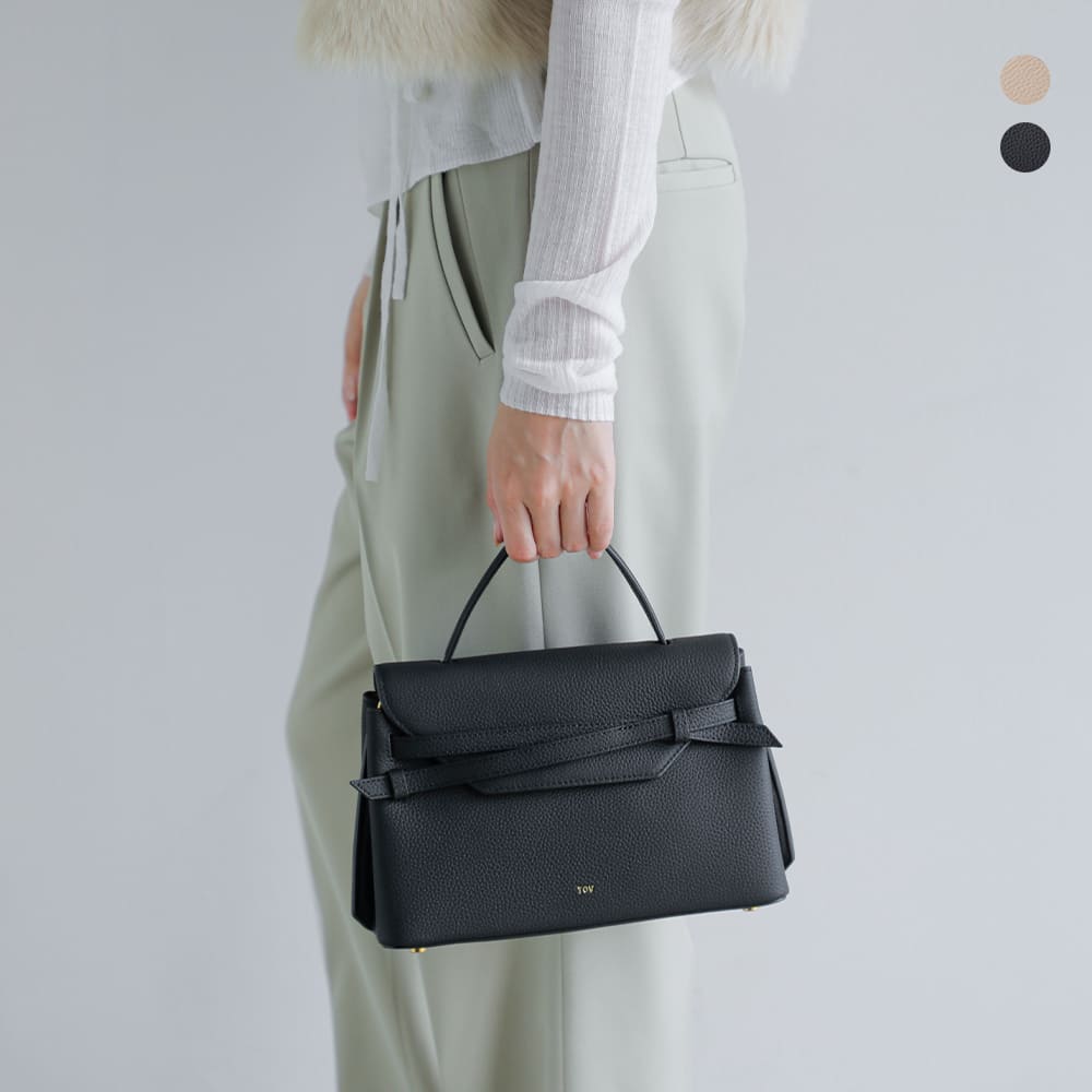 楽天市場】TOV トーヴ カウレザー シボ クロスリボン 2way ショルダー