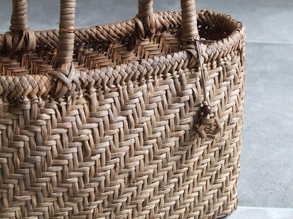 楽天市場】純国産 山形県 山葡萄かごバッグ 5mm極細網代編み 定番型