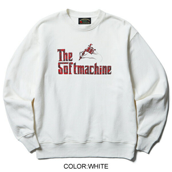 楽天市場】SOFT MACHINE/ソフトマシーン ROSE FILL GOD SWEAT【クルー