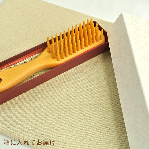 楽天市場】椿油を染み込ませた つげブラシ 5列 丸 (長さ 約17cm) 薩摩