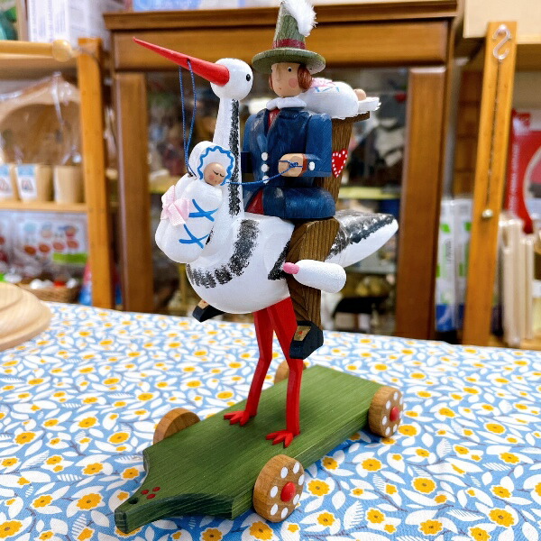 楽天市場】シュティーギリッヒ工房 こうのとりライダー（大） stork