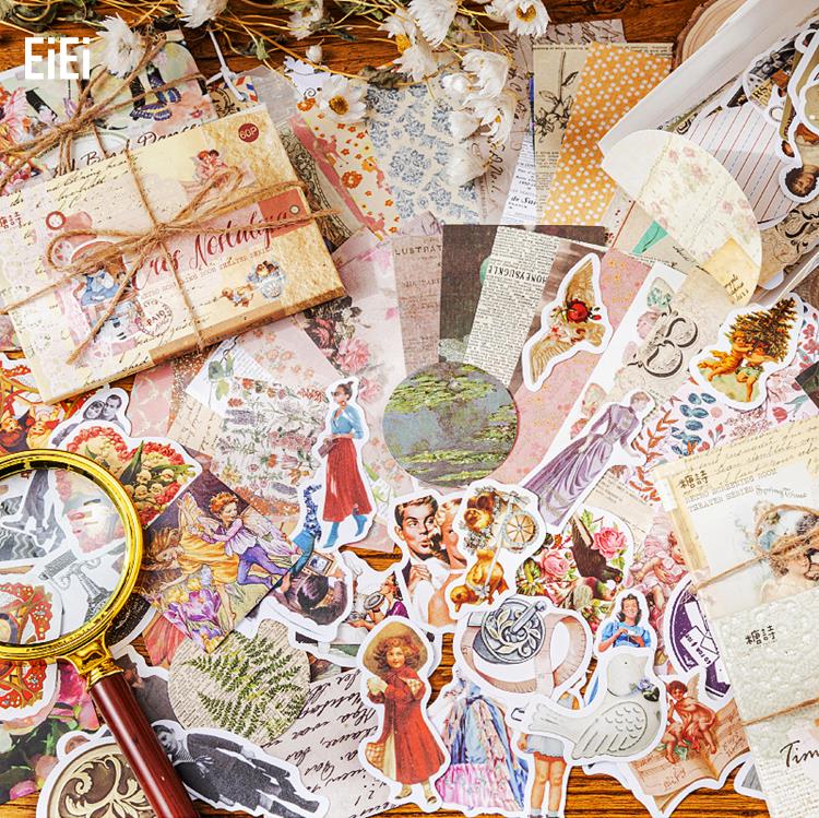 楽天市場】即日出荷 4種類素材 詰め合わせ コラージュ 素材 セット