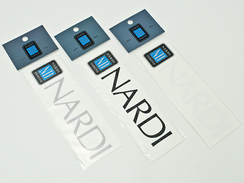 楽天市場】NARDIステッカー 1枚入り イタリア ステッカー シール
