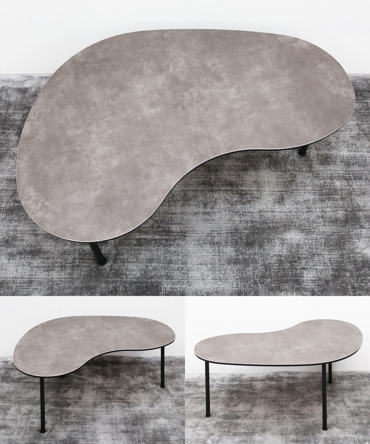 Moda en casa BEAN table ビーンテーブル 2個セット Moda en casa BEAN