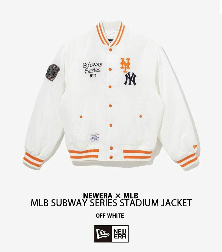 楽天市場】NEWERA ニューエラ スタジャン ブルゾン AP MLB SUBWAY