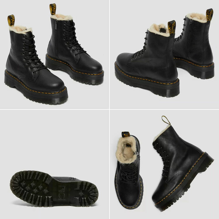 楽天市場】Dr.Martens ドクターマーチン Jadon Boot Leather Faux Fur