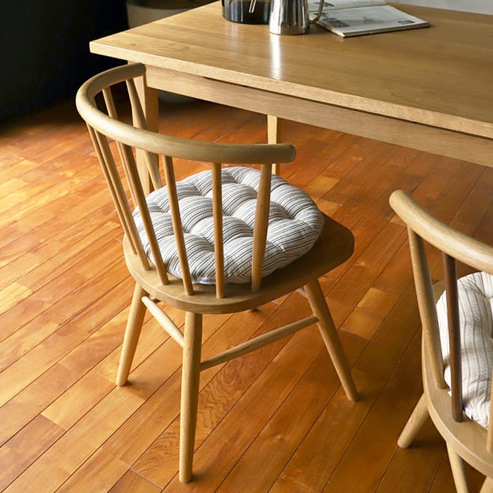 楽天市場】【公式】ダイニングチェア 木製 ハーフラウンドチェア half