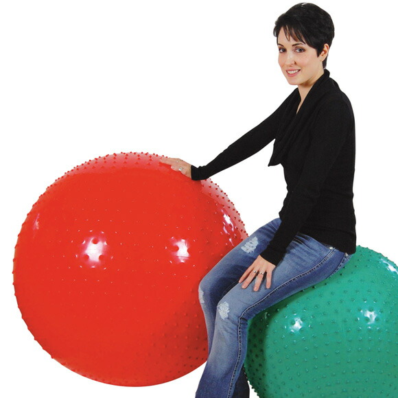 楽天市場】ギムニク バランスボール 触覚ボール センシーボール 100cm