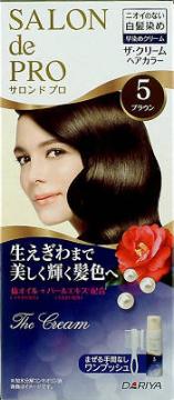 楽天市場】ダリヤ サロンドプロ ザ・クリームヘアカラー ( 白髪用 ) 5
