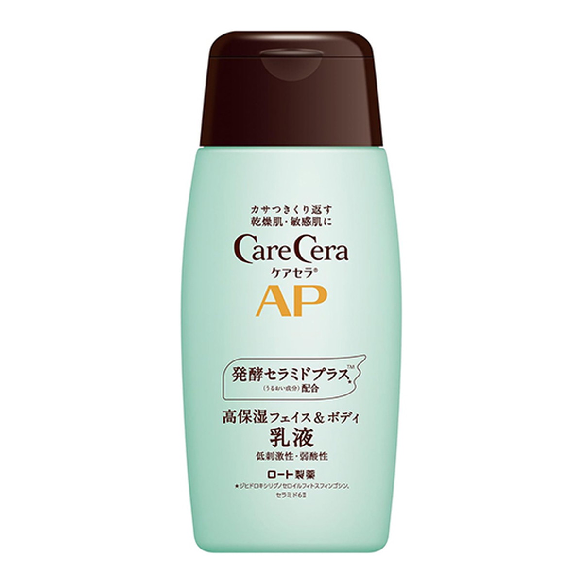 楽天市場】ロート製薬 ケアセラ APフェイス&ボディ乳液 200ml 本体