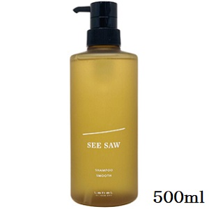 楽天市場】see／saw シャンプー s スムース 500mlの通販