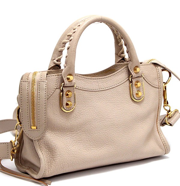 楽天市場】バレンシアガ BALENCIAGA ミニシティ 2WAYバッグ ベージュ G