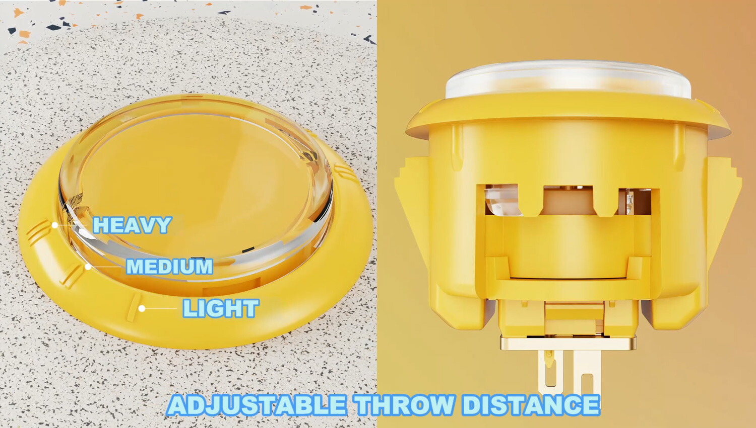 楽天市場】【ハメ込み式 24φ 可変ストローク 単品】Qanba Gravity KT