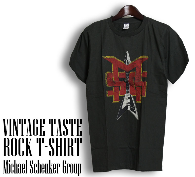 楽天市場】ヴィンテージ風 Michael Schenker Group Tシャツ マイケル