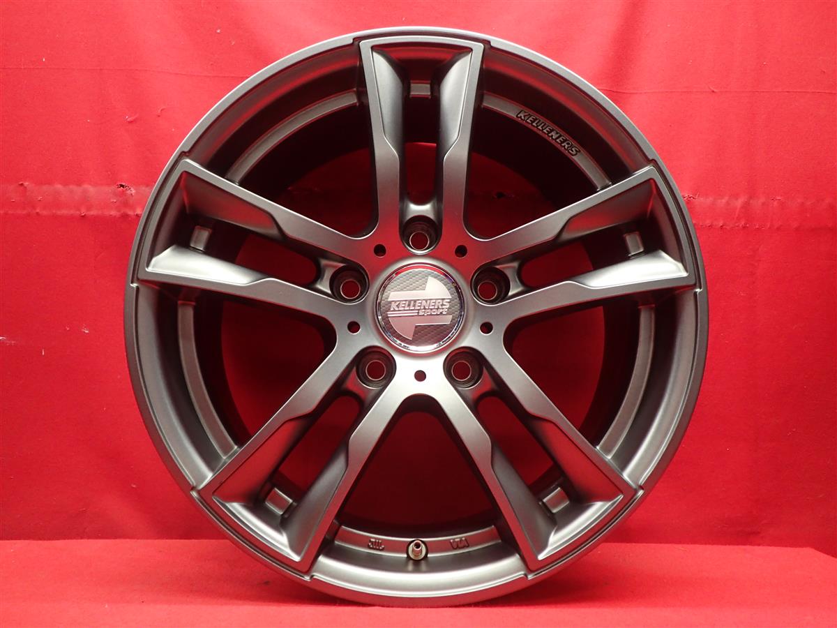 楽天市場】KELLENERS (ケレナーズ) Jr E5 7Jx16 +39 5/120 ガンメタ系