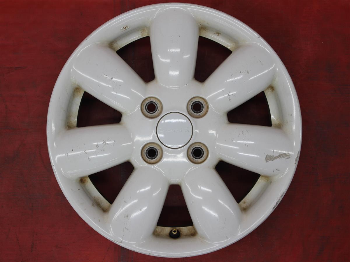 楽天市場】ラパン (HE22S)純正 4.5Jx14 +45 4/100 ホワイト(白色)系