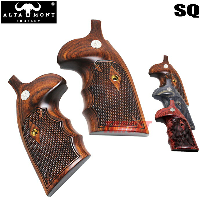 楽天市場】☆アルタモント S&W Kフレーム スクエアバット用 木製