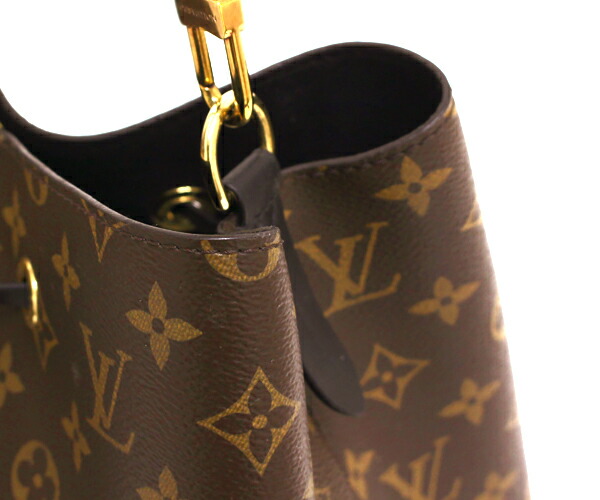 楽天市場】ルイ・ヴィトンモノグラム：ノワールネオノエ 巾着型