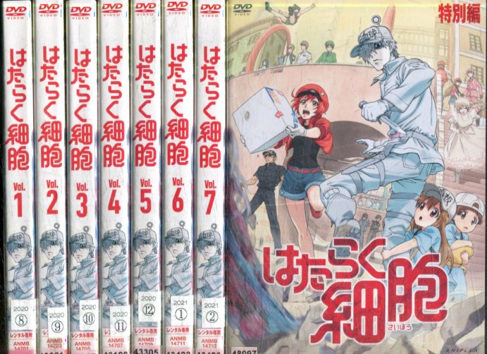 楽天市場】はたらく細胞 全7巻＋特別編【全8巻セット】【中古】全巻