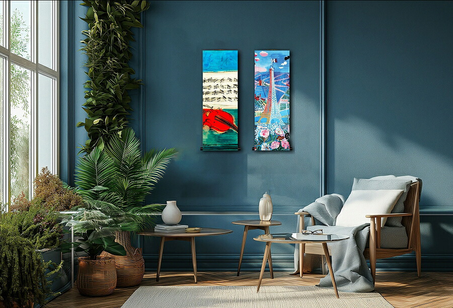 楽天市場】世界の名画 絵画 ミニ名画日本の掛け軸全種掲載 掛け軸