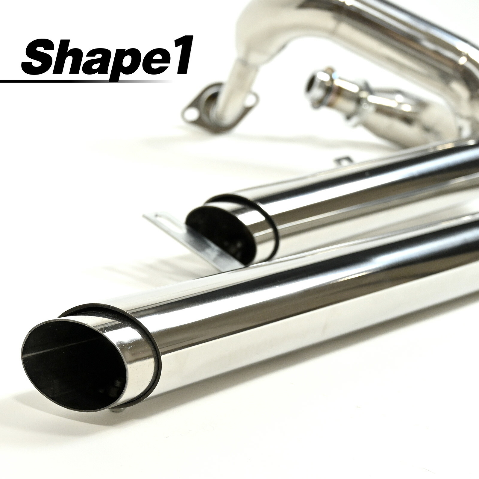 楽天市場】ビラーゴ250 XV125 XV250 スラッシュカットマフラー