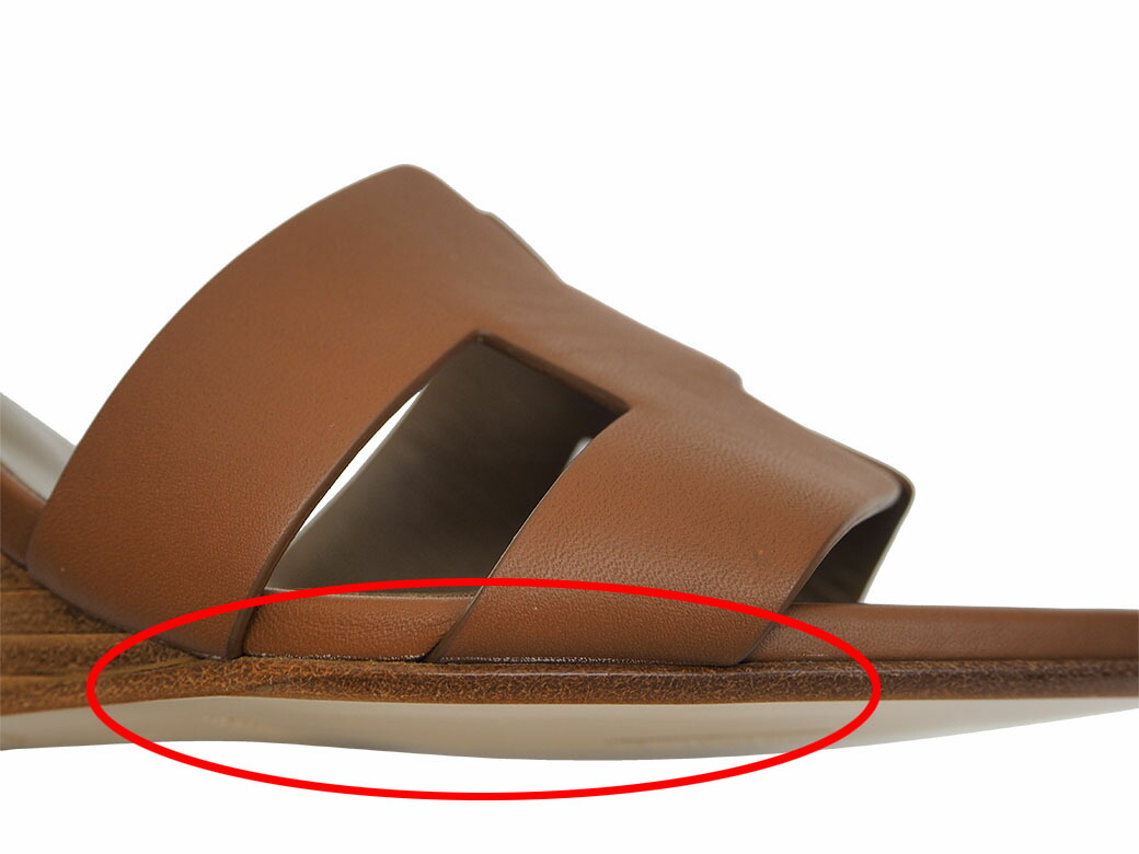 楽天市場】エルメス HERMES サンダル レディース 38 24.5cm レジェンド