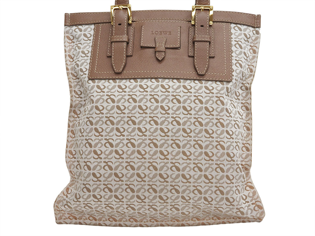 楽天市場】ロエベ LOEWE トートバッグ リピート アナグラム キャンバス