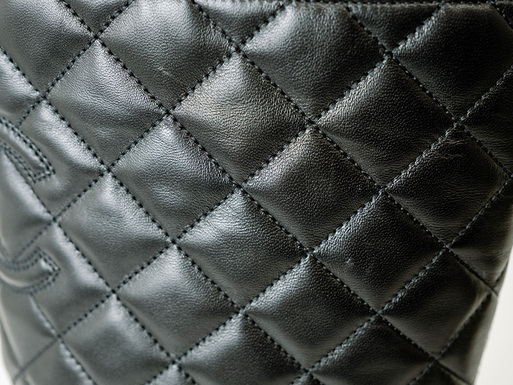 楽天市場】シャネル CHANEL ブーツ ロングブーツ 36 23cm ココ