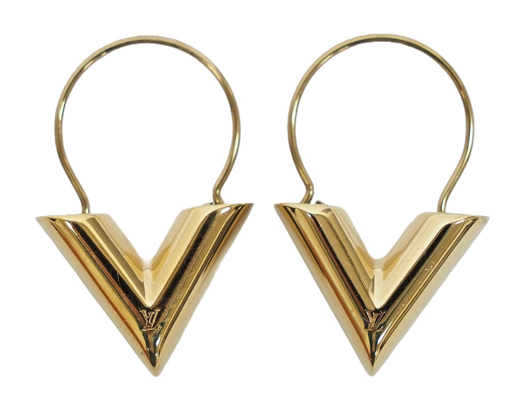 楽天市場】ルイヴィトン LOUIS VUITTON ピアス エセンシャルV M61088