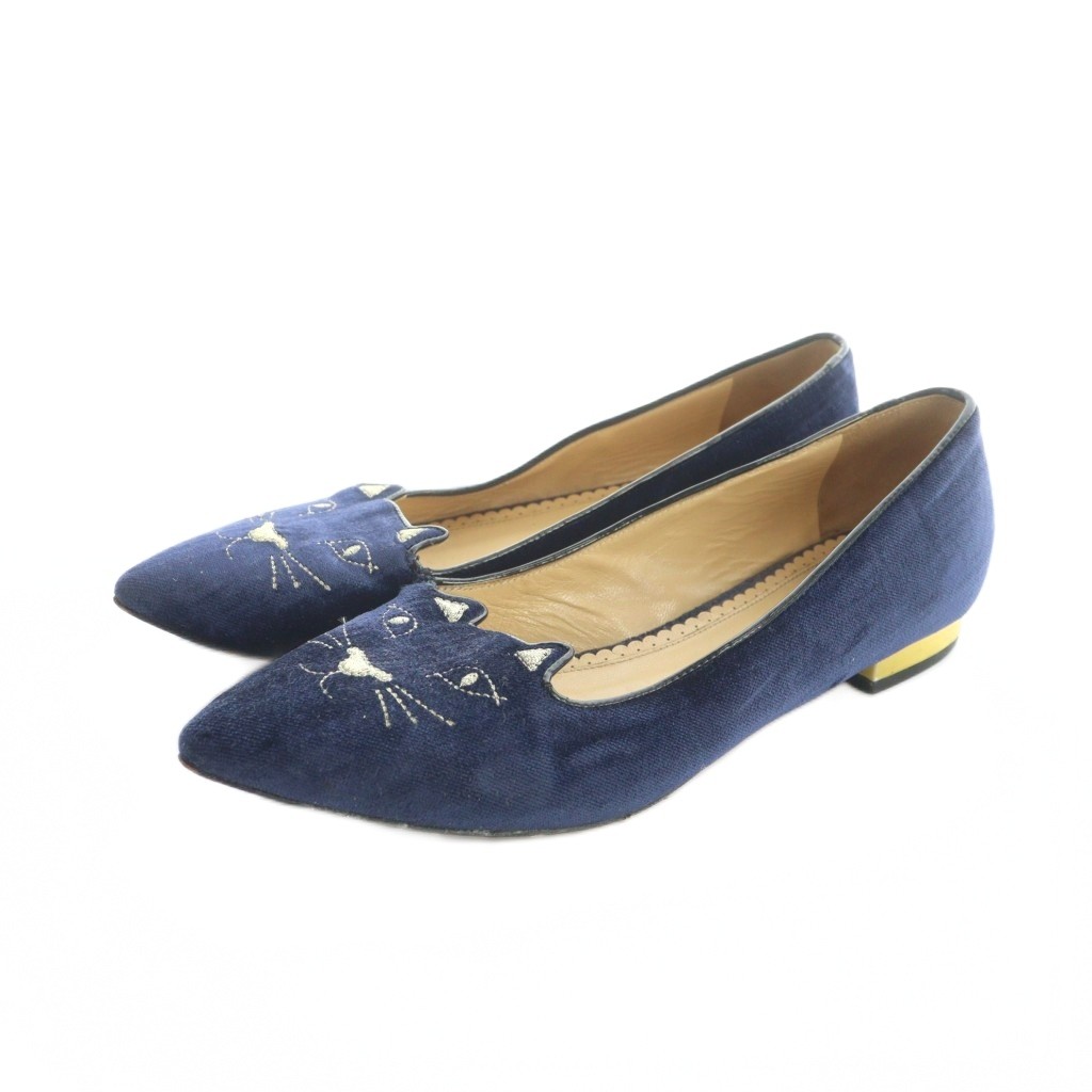 楽天市場】シャーロットオリンピア キティ フラットの通販