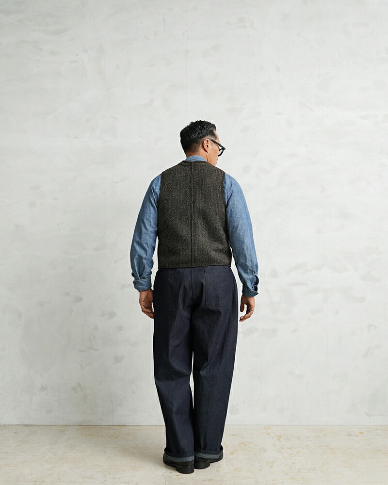 楽天市場】WAIPER.inc 米軍 1940's U.S.NAVY M-45 デニムトラウザー