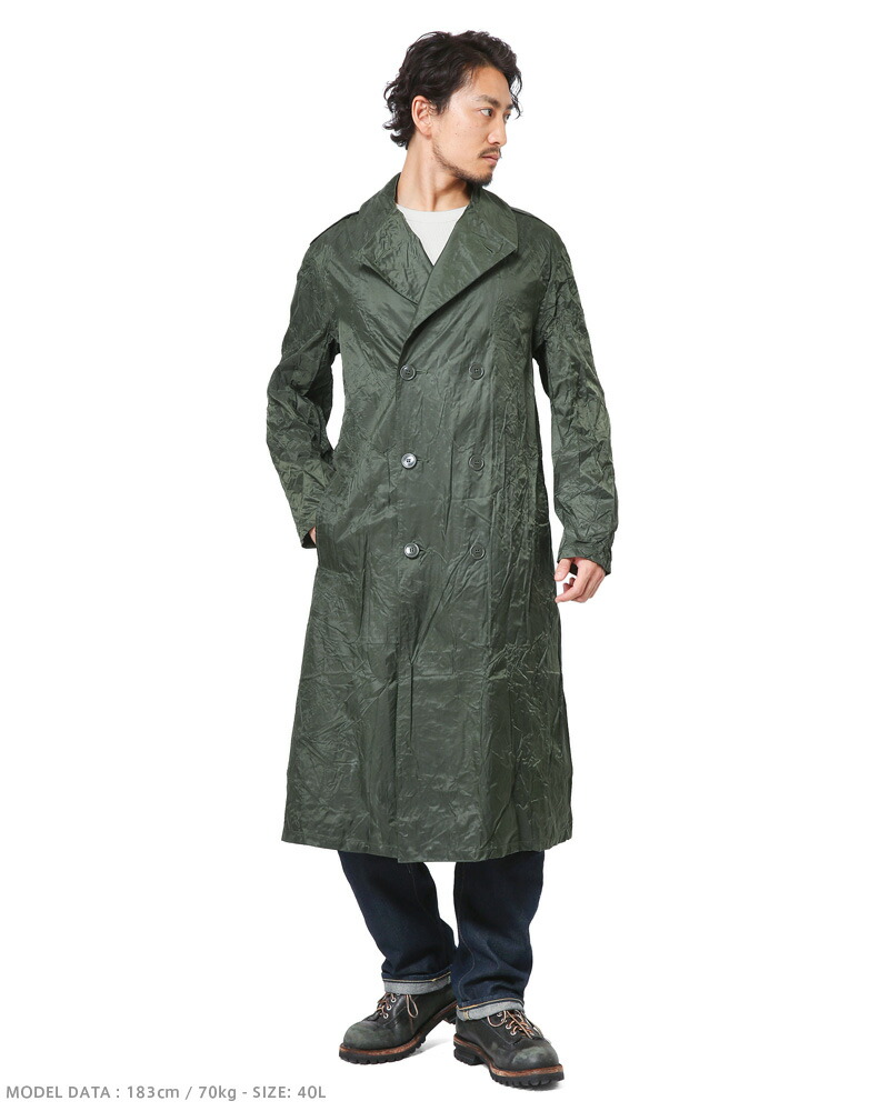 楽天市場】☆実物 米軍 GREEN SHADE M-2 ラバーコーティング ナイロン