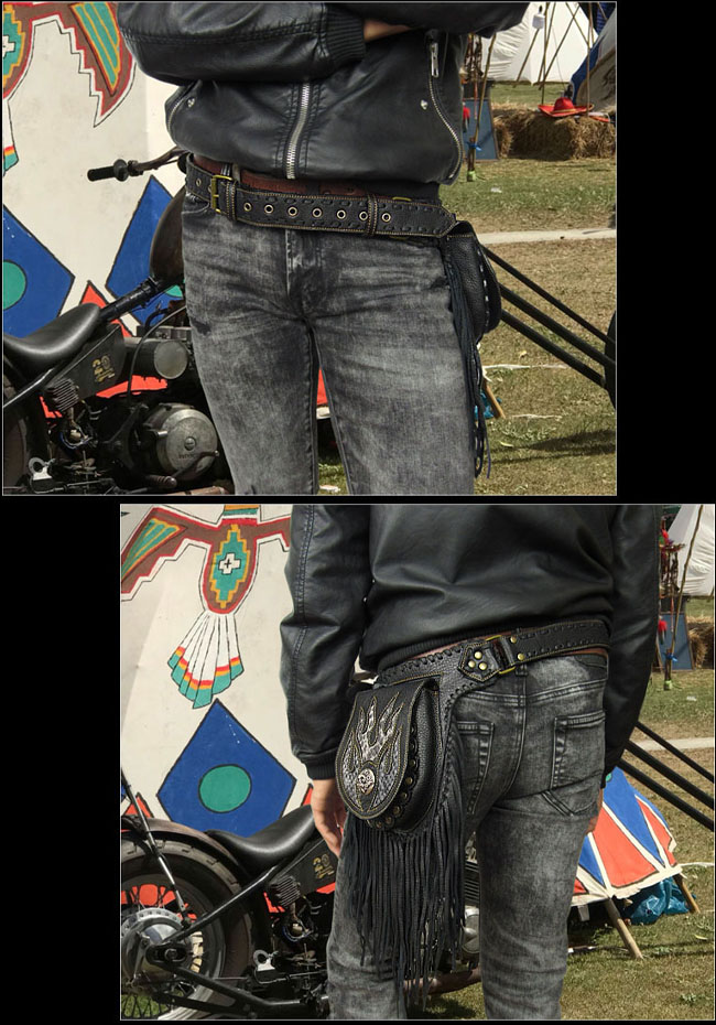 楽天市場】バイカー ウエストバッグ ヒップバッグ メディスンバッグ