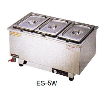 楽天市場】電気 卓上ウォーマー (湯煎式) ES-5W【代引き不可】【フード