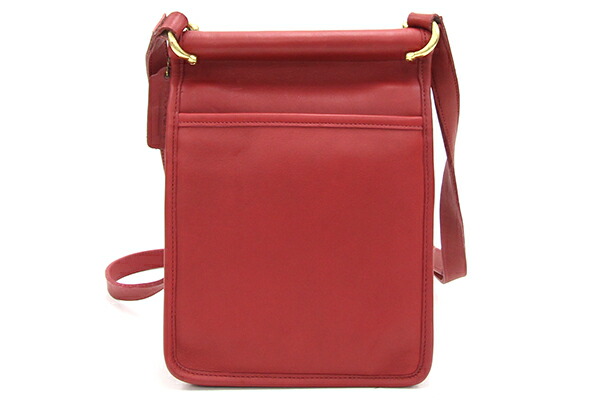 楽天市場】コーチ ショルダーバッグ 9930 レッド 中古 斜め掛け 肩掛け