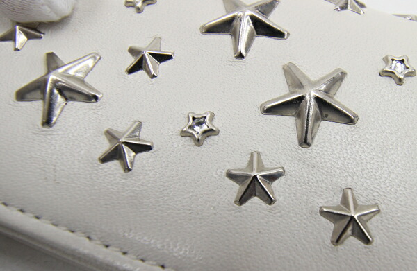 楽天市場】ジミーチュウ 名刺入れ スターエンボス オフホワイト