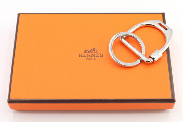 楽天市場】エルメス キーリング エトリエ シルバー メタル 中古