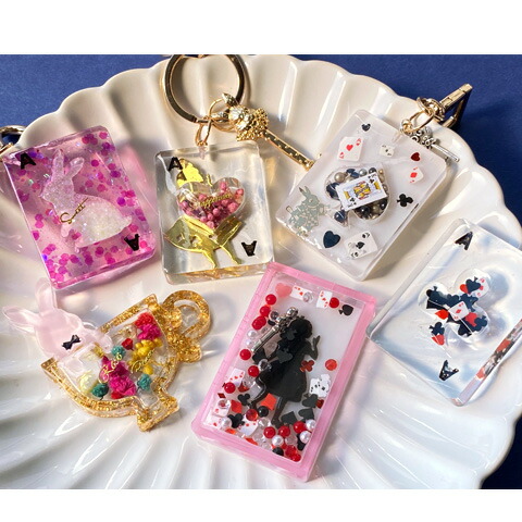 楽天市場】アリス トランプ シリコンモールド レジン型 2液性レジン