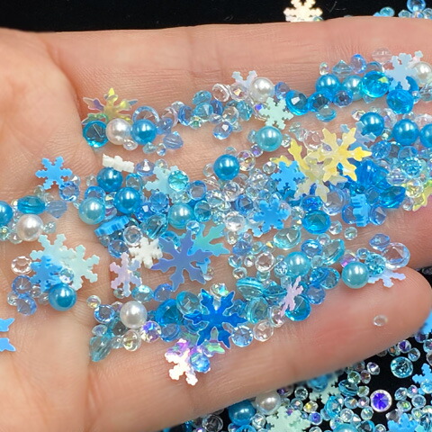 楽天市場】レジン封入 素材 材料 レジンアクセサリー 結晶 雪 氷