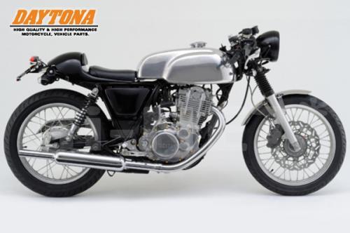楽天市場】マフラー 送料無料 SR400 FI用 スリップオンキャブトン