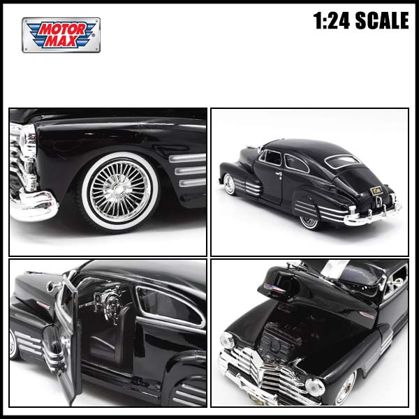 楽天市場】1/24 箱入り ミニカー 1948 CHEVY AEROSEDAN FLEETLINE GET