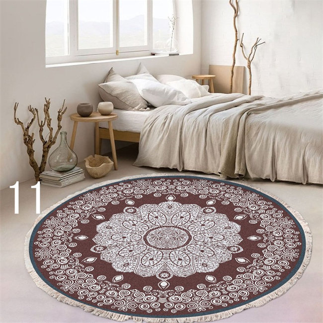 楽天市場】13デザイン選択可能 ラグ 円形 洗える ラグ 円形ラグ 直径60